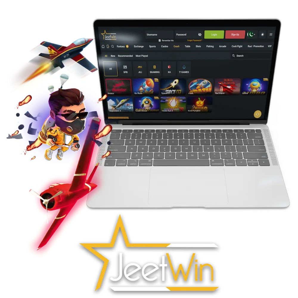 JeetWin کے ساتھ کریش گیمز کی دلچسپ دنیا کا حصہ بنیں۔