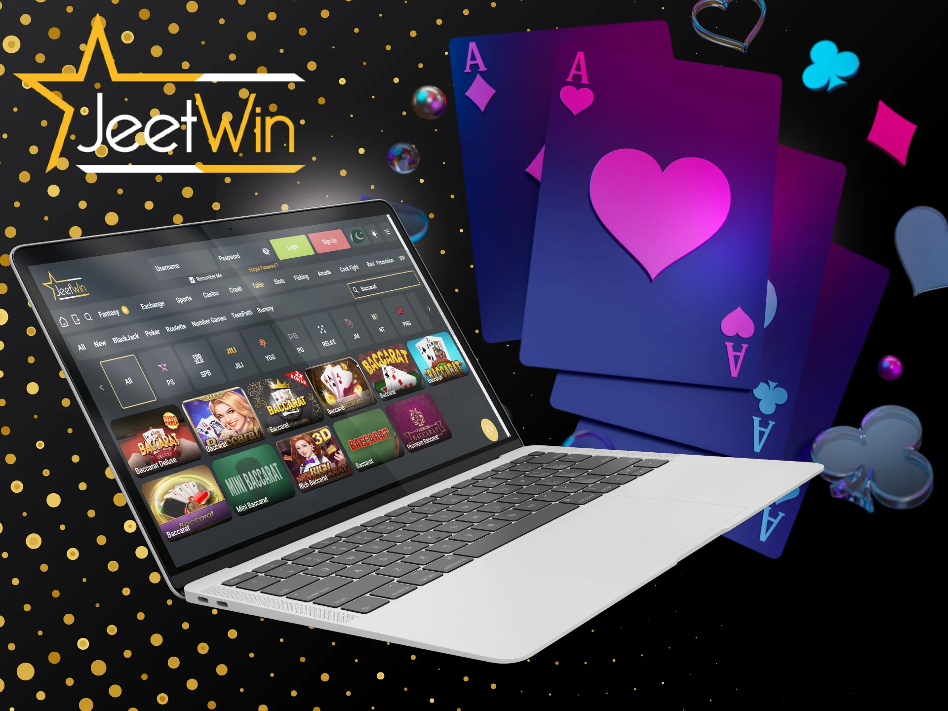 JeetWin میں Baccarat کھیل کر جوش کی دنیا میں غوطہ لگائیں۔