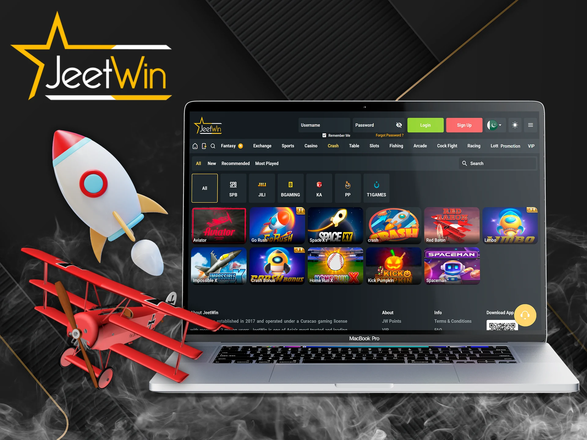 Join JeetWin and enjoy your favorite crash games.