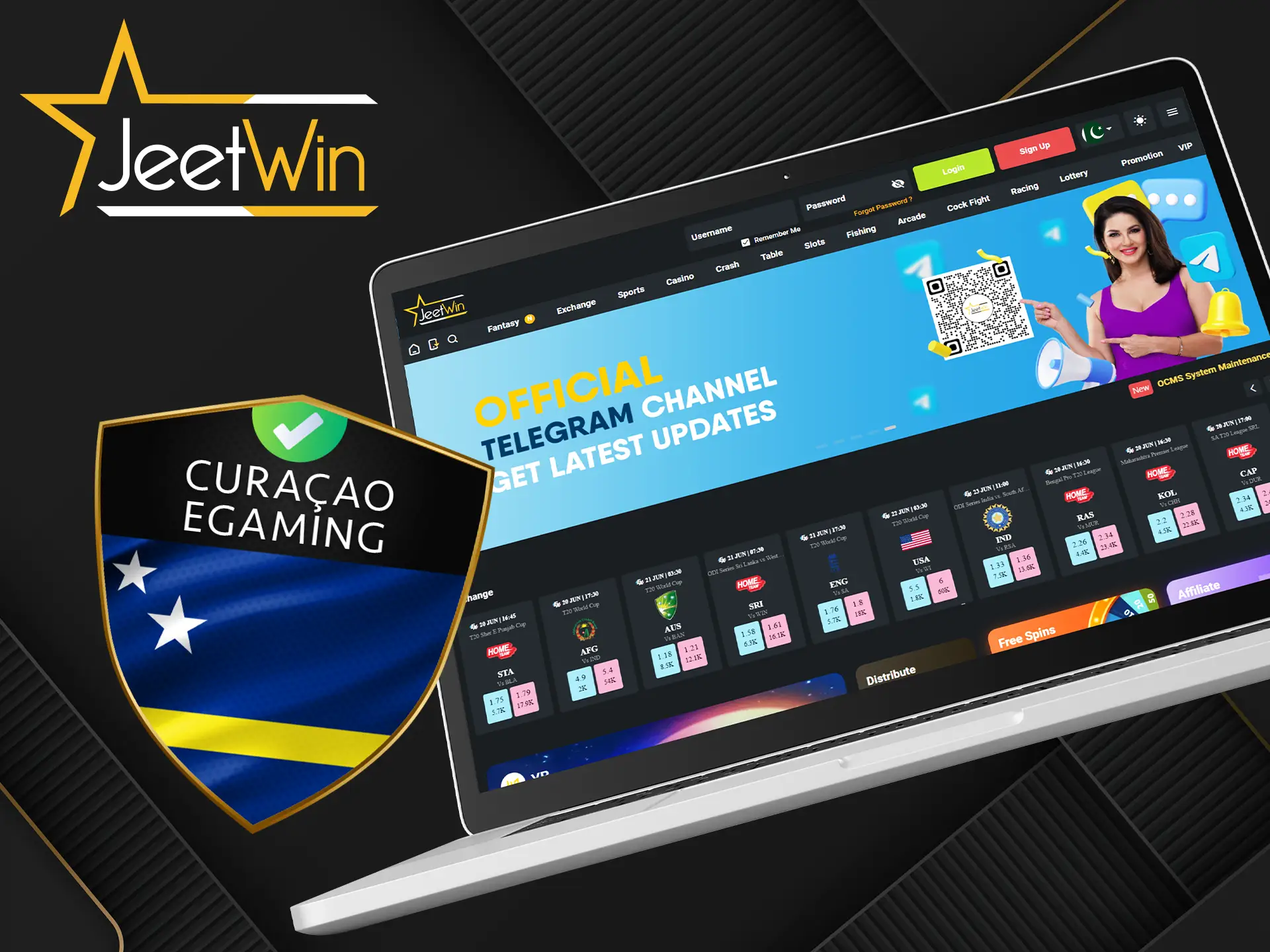 JeetWin ویب سائٹ ایک سرکاری لائسنس کے تحت کام کرتی ہے۔